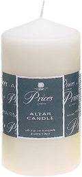 Price's Candles - Altar Candle - 150mm x 80mm - Unscented - Up To 50 Hour Burn Time - Smokeless & Dripless - Ideal For All Occasions