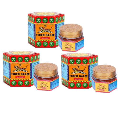 Pack of 3 Tiger Balm Red Tiger Balm 30 g