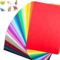 Coloured Card - New 24 Assorted Colours, A4 120 Sheet Pack 230gm, More Fun Crafting and Decorating, Sketch and Cutting Paper, 24 Assorted Colours Coloured Card