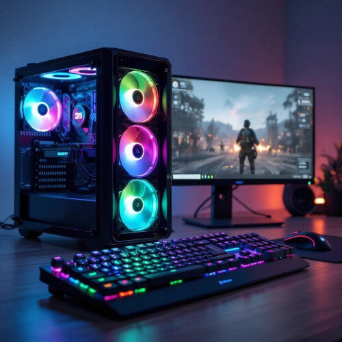 22'' PowerFul Gaming Bundle Core i7 16GB RAM 1TB& 240GB SSD 4GB GT730