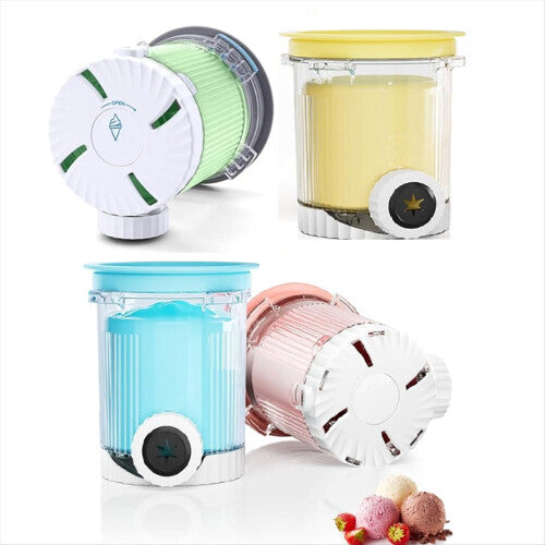 4 PCS Ice Cream Pints and Lids for NC701 NC700 Series