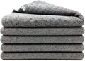 Pack of 5 Furniture Moving Van Removal Packing Transit Fabric Blankets -200cm x 150cm