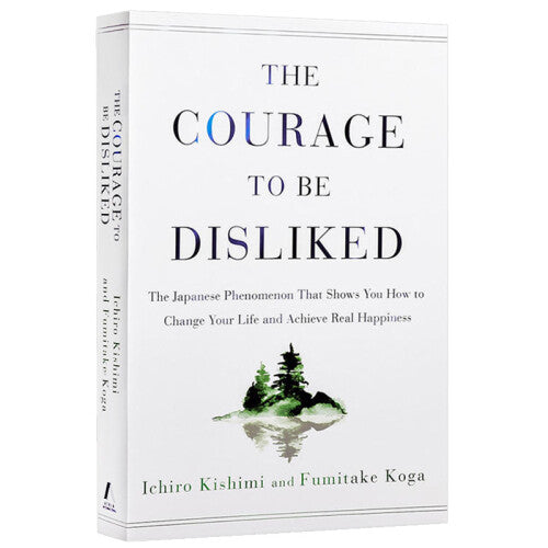 The Courage to Be Disliked - English Edition Paper Reading Book | Accessible Philosophy & Transformative Insights, Educational Tool