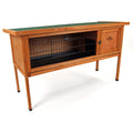 Wooden Rabbit Hutch Dwarf/Guinea Pig Small Animal House 4ft Actiaspet