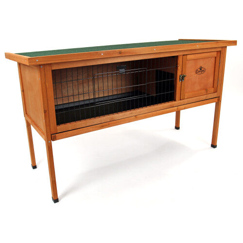 Wooden Rabbit Hutch Dwarf/Guinea Pig Small Animal House 4ft Actiaspet