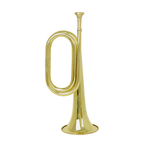 (Gold) Cavalry Trumpet Copper Music Instrument Vocal Toys Horn Beginners