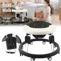 Baby Walker Folding Adjustable 9levels Design Toddler First Step Walk