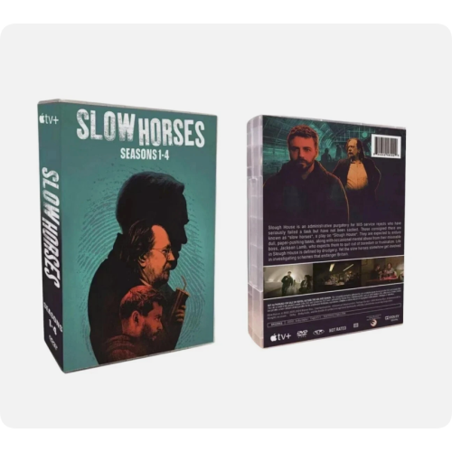 New Box Set â€‹Slow Horses Season 1-4 DVD TV Series 8-Disc English