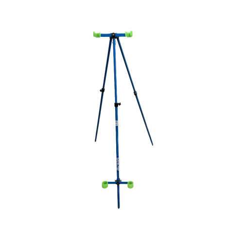 Hunter Pro Telescopic Beach/Sea Fishing Tripod â€“ 2 Rod Holder with Glow Cups