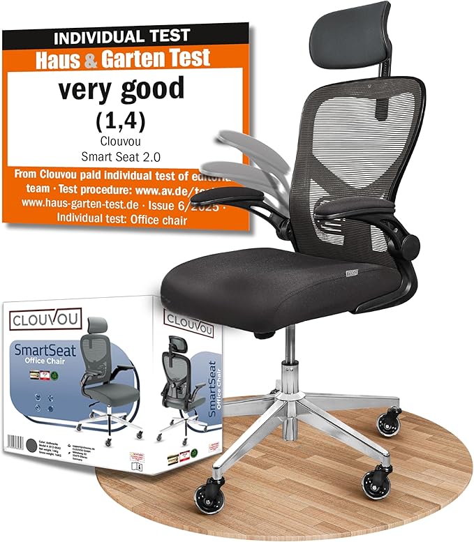SmartSeat Ergonomic Office Chair [BEST RATED] Desk Chair 100% Adjustable | Computer Chairs & Gaming Chair Adults | Desk Chair For Home Office Chair Ergonomic | Up To 330lbs