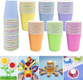 Pack of 60 Disposable Colour Party Cups, Suitable for DIY Creations, Picnics, Parties, Barbecues (Six Colours)