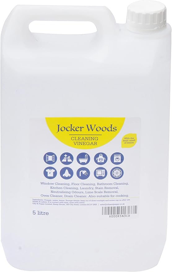 White Vinegar For Cleaning With The Fresh Smell Of Lemon - Single 5L Pet