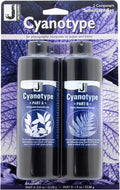 Jacquard Cyanotype Sensitizer Set for Creating Sun Prints on Fabric and Paper