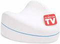 Contour Legacy Leg & Knee Foam Support Pillow - Soothing Pain Relief for Sciatica, Back, Hips, Knees, Joints - As Seen on TV