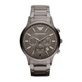 Emporio Armani AR2454 Mens Renato Watch Stainless Steel - Black