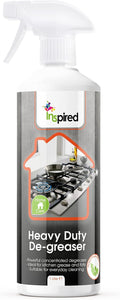 Inspired FAM0125 Heavy Duty Degreaser | for Kitchens | Suitable for Most Surfaces, Clear, 1 Litre