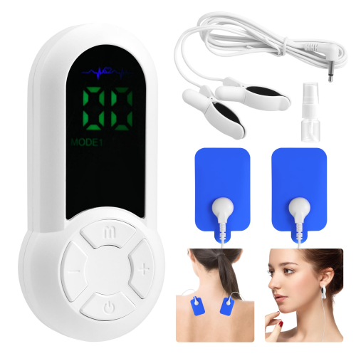 Vagus Nerve Stimulation Device with Ear Clips,Sleep Aids for Full Body Massage