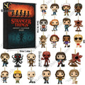 ("Stranger Things" comes to blind box, 26*18*3cm) "Stranger Things" advent countdown 24 days blind box Christmas tree decoration acrylic pendant
