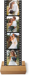 Personalised Photo Gifts Picture Frame Plaque Sign Custom Film Wedding Anniversary Christmas Valentines Gifts for Him Her Personalised Gift for Women Men (Design 1)