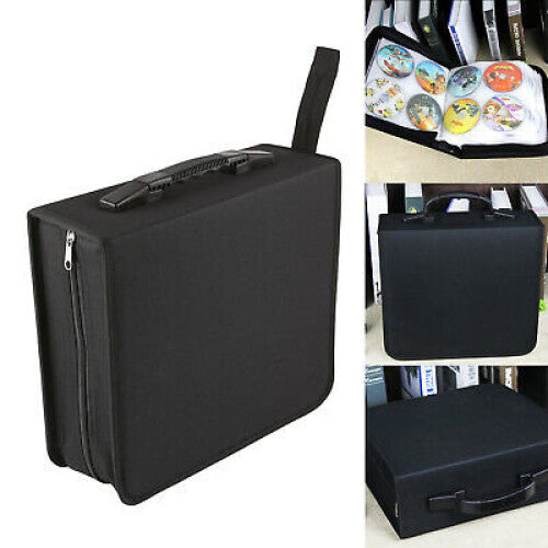 320 CD DVD DISC Album Storage Holder Carry Cover Case Wallet Bag Protector UK