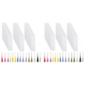 50Pcs Sublimation Bookmark Heat Transfer Aluminum Metal Bookmarks
