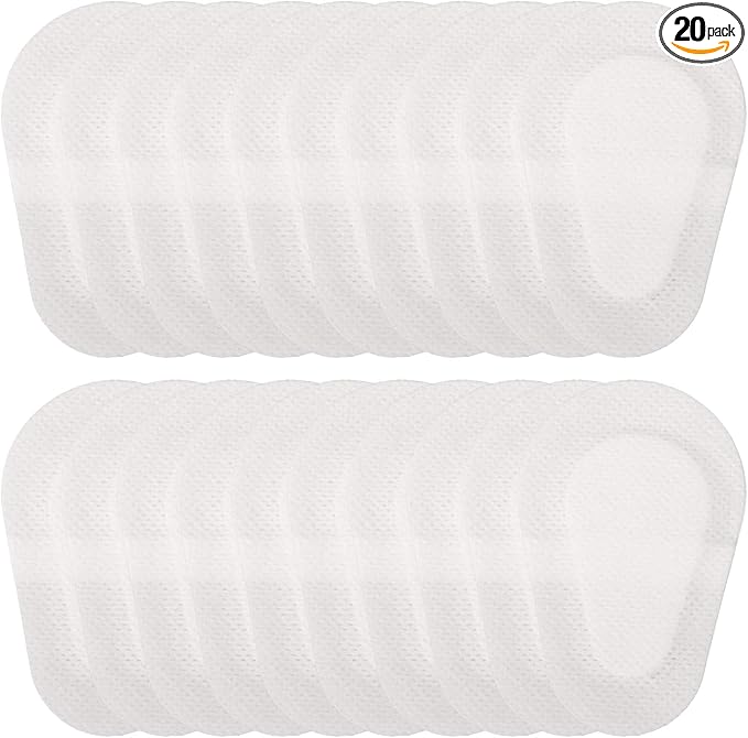 20PCS Eye Pads Sterile Nonwoven Eye Patches Nonwoven Fabrics Eye Patch Stickers Self Adhesive for Adults Student