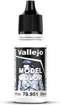 Vallejo Model Color 18 ml Acrylic Paint - White