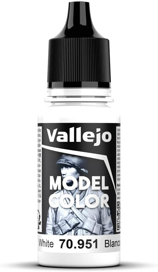 Vallejo Model Color 18 ml Acrylic Paint - White