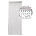 (Silver) Aluminium Chain Curtain 214 x 90cm