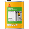Sikagard SKGDWPCL5 Wood Preserver - Prevents Wood Rot and Decay, Clear, 5 Litre