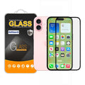 For Apple iPhone 16 Full Coverage Tempered Glass Screen Protector
