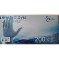 TPEMAX Latex-Free Hybrid Blue Colour 1 Box of 200 Gloves - LARGE Size