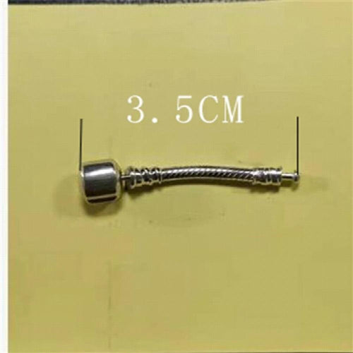 HOT 925 Sterling Silver Bracelet extender Fit Bracelets Lengthen Lady Silver Jewelry Making 3.5cm And