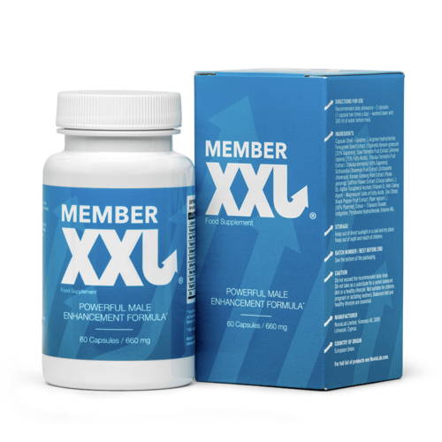 Member XXL Powerful Male Enhancement Formula 60 Capsules