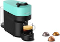 Nespresso Vertuo Pop Automatic Pod coffee machine for Americano, Decaf, Espresso by Krups in Aqua Mint