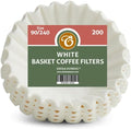200 x 3 Pint White Commercial Coffee Filter Papers by EDESIA ESPRESS