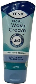 TENA proskin Wash Cream | 3 in 1 Protection Cream | 150ml Pack of 1