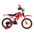 (Red, 12 inch) Kids Moto Bike Bicycle Boys Girls MOTORCROSS