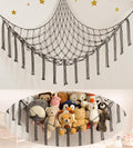 Teddy Hammock - Toy Storage Hammock for Stuffed Animals - Teddy Bear Storage - Soft Toy Storage Net - Nursery Preppy Room Decor