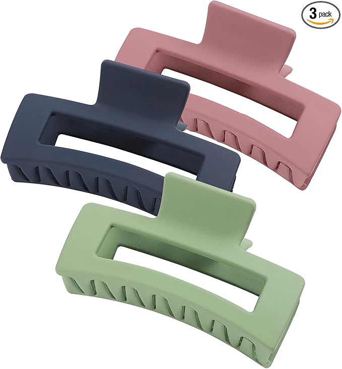 Hair Clips for Thick Hair,Hair Claw Clips Strong Hold Hair Clips for Women Thick Thin Hair 3PCS