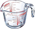 Kitchen Craft 250 ml Measuring Jug, Glass, Transparent, 9 x 12 x 16 cm