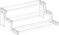 Lifewit 12 inch Display Riser, 3 Tier Perfume Cologne Organiser, Tool-Free Assembly Cupcake Stand, Fragrence, Figurine, Dessert, Vanity, Bedroom, Bathroom, Clear, 1 Pack