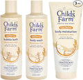 Childs Farm OatDerma Regime Bundle | Baby Bubble Bath (250ml), Body Wash (250ml) and Body Moisturiser (200ml) | Suitable for Newborns, Kids and Adults with Sensitive, Dry, Itchy & Eczema-Prone Skin