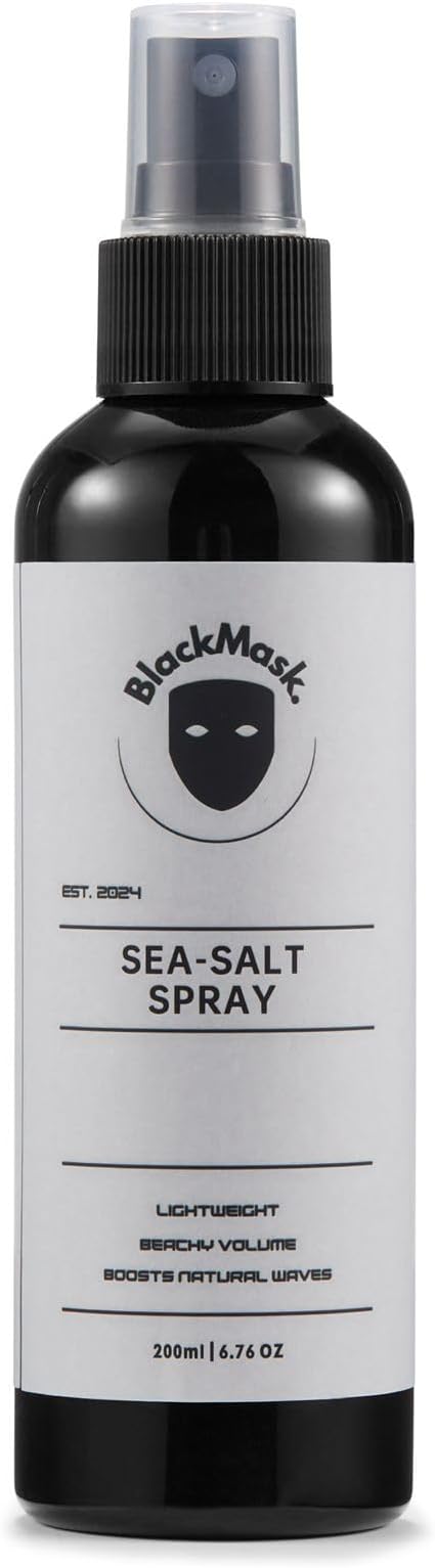 BlackMask Sea Salt Spray for Men – Natural Volume & Texture, Lightweight Hold, Effortless Style