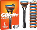 Gillette Fusion5 Razor for Men, 1 Gillette Razor, 10 Blade Refills
