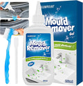 Mould Remover Gel, Large Capacity 150ML Black Mould & Mildew Remover, Deep Cleaner for Washing Machine, Bathroom, Kitchen Sink, Tile & Grout