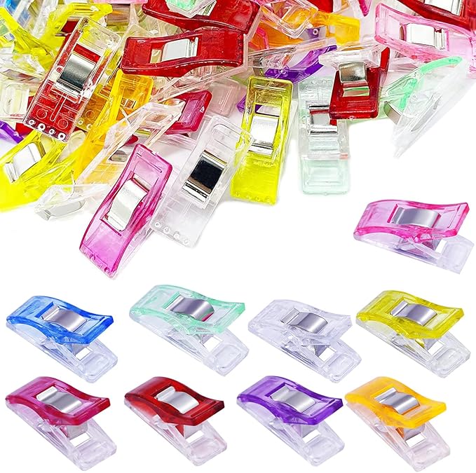 Wonder Clips for Sewing, Quilting and Crafting - Plastic Fabric Holders (30 PCS)