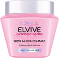 L'Oréal Paris Elvive Glycolic Gloss Core Diamond Hair Mask, With 13% Gloss Complex, For Dull, Lifeless Hair, Provides Intense Shine, 300ml