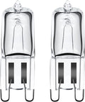 GMY G9 Halogen Oven Bulb 40W 230V 300℃ Heat Tolerant for Neff/AEG/Zanussi/Bosch/Oven Light Bulb 2 Pack[Energy Class G]