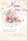 Piccadilly Greetings Traditional Mother's Day Card Mum - 9 x 6 inches
